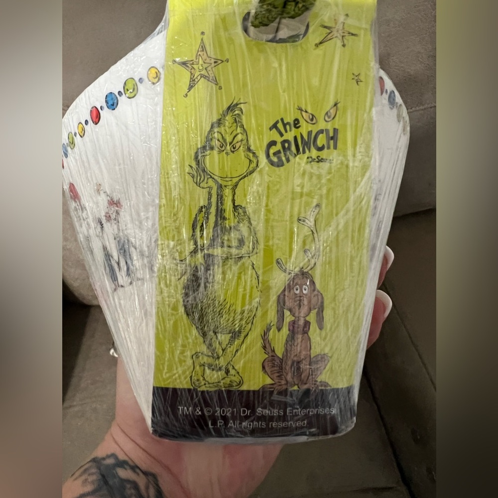 The Grinch ramen bowl